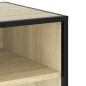 Preview: TV-Schrank Sonoma-Eiche 61x40x46 cm Holzwerkstoff und Metall
