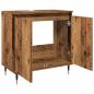 Preview: Badschrank Altholz-Optik 58x33x60 cm Holzwerkstoff