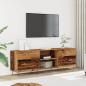 Preview: ARDEBO.de - TV-Schrank Altholz-Optik 150x30x50 cm Holzwerkstoff