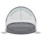 Preview: Strandzelt 2 Personen Grau Pop-Up Wasserdicht