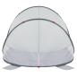 Preview: Strandzelt 2 Personen Grau Pop-Up Wasserdicht