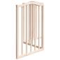 Preview: 3-tlg. Hundetor Faltbar 150 cm Pappelholz