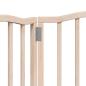 Preview: 3-tlg. Hundetor Faltbar 150 cm Pappelholz