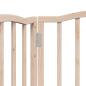 Preview: 3-tlg. Hundetor Faltbar 150 cm Pappelholz