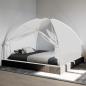 Preview: Moskito-Netzzelt Mongolisch 220 Mesh Weiß 200x180x135 cm