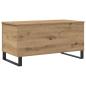 Preview: Couchtisch Artisan-Eiche 90x44,5x45 cm Holzwerkstoff