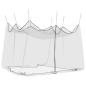 Preview: Moskitonetz Indoor Outdoor 156 Mesh Schwarz 300x300x250 cm