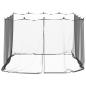 Preview: Moskitonetz Indoor Outdoor 156 Mesh Schwarz 300x300x200 cm
