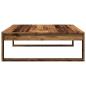 Preview: Couchtisch Altholz-Optik 100x100x35 cm Holzwerkstoff
