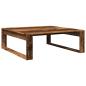 Preview: Couchtisch Altholz-Optik 100x100x35 cm Holzwerkstoff