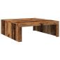 Preview: Couchtisch Altholz-Optik 100x100x35 cm Holzwerkstoff