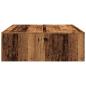 Preview: Couchtisch Altholz-Optik 100x100x35 cm Holzwerkstoff