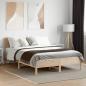 Preview: Massivholzbett ohne Matratze 135x190 cm Kiefernholz