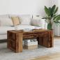 Preview: Couchtisch Altholz-Optik 102x55x42 cm Holzwerkstoff