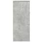 Preview: Badezimmerschrank Betongrau 60x33x80 cm Holzwerkstoff