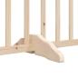 Preview: 4-tlg. Hundetor mit Tür Faltbar 320 cm Massivholz Tanne