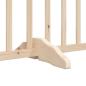Preview: 6-tlg. Hundetor mit Tür Faltbar 300 cm Massivholz Tanne