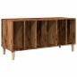 Preview: Plattenschrank Altholz-Optik 100x38x48 cm Holzwerkstoff
