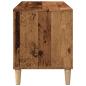 Preview: Plattenschrank Altholz-Optik 100x38x48 cm Holzwerkstoff