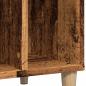 Preview: Plattenschrank Altholz-Optik 100x38x48 cm Holzwerkstoff