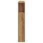 Preview: Kopfteil mit Ablagen Artisan-Eiche 120x19x104,5cm Holzwerkstoff