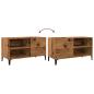 Preview: Plattenschrank Altholz-Optik 84,5x38x48 cm Holzwerkstoff