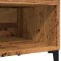 Preview: Plattenschrank Altholz-Optik 84,5x38x48 cm Holzwerkstoff