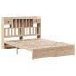 Preview: Massivholzbett mit Regal ohne Matratze 140x200 cm Kiefer