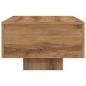 Preview: Couchtisch Artisan-Eiche 100x49,5x31 cm Holzwerkstoff