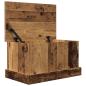 Preview: Truhe Altholz-Optik 30x50x28 cm Holzwerkstoff