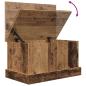 Preview: Truhe Altholz-Optik 30x50x28 cm Holzwerkstoff