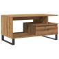 Preview: Couchtisch Artisan-Eiche 90x49x45 cm Holzwerkstoff