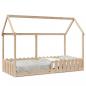 Preview: ARDEBO.de - Kinderbett 90x200 cm Massivholz Kiefer