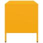 Preview: TV-Schrank Senfgelb 68x39x43,5 cm Kaltgewalzter Stahl