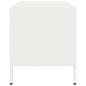 Preview: TV-Schrank Weiß 68x39x43,5 cm Kaltgewalzter Stahl