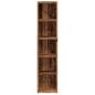 Preview: CD-Regale 2 Stk. Altholz-Optik 21x16x93,5 cm Holzwerkstoff