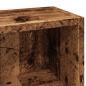 Preview: CD-Regale 2 Stk. Altholz-Optik 21x16x93,5 cm Holzwerkstoff