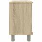 Preview: Badezimmerschrank Sonoma-Eiche 60x32x53,5 cm Holzwerkstoff