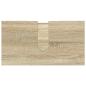 Preview: Badezimmerschrank Sonoma-Eiche 60x32x53,5 cm Holzwerkstoff
