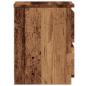Preview: Nachttisch Altholz-Optik 30×30×40 cm Holzwerkstoff