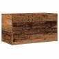 Preview: Aufbewahrungstruhe Altholz-Optik 84x42x46 cm Holzwerkstoff