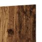 Preview: Kopfteil Altholz-Optik 120x1,5x80 cm Holzwerkstoff