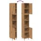 Preview: Badschrank Artisan-Eiche 30x30x190 cm Holzwerkstoff
