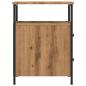 Preview: Nachttisch Artisan-Eiche 44x45x60 cm Holzwerkstoff