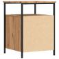 Preview: Nachttisch Artisan-Eiche 44x45x60 cm Holzwerkstoff