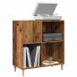 Preview: ARDEBO.de - Plattenschrank Altholz-Optik 84,5x38x89 cm Holzwerkstoff