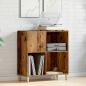 Preview: Plattenschrank Altholz-Optik 84,5x38x89 cm Holzwerkstoff