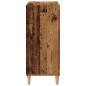 Preview: Plattenschrank Altholz-Optik 84,5x38x89 cm Holzwerkstoff