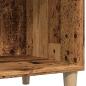 Preview: Plattenschrank Altholz-Optik 84,5x38x89 cm Holzwerkstoff