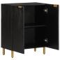Preview: Sideboard Schwarz 60x33x75 cm Holzwerkstoff